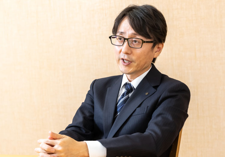 代表取締役社長 石川 有造 近影